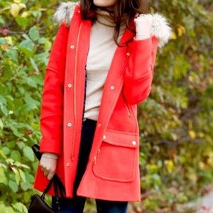 Chateau parka in Italian stadium-cloth wool